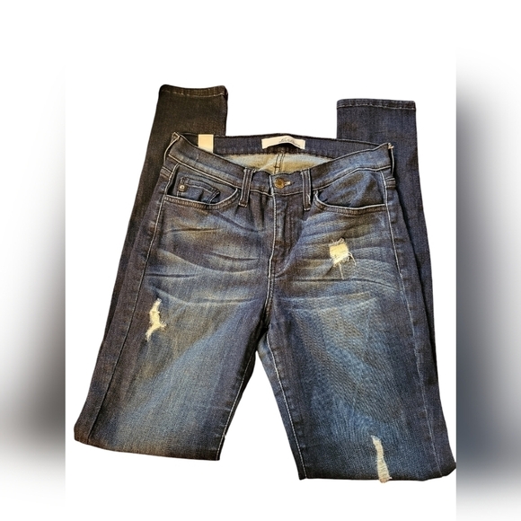 KanCan W7 27 USA distressed blue jeans style Estilo - Picture 1 of 14